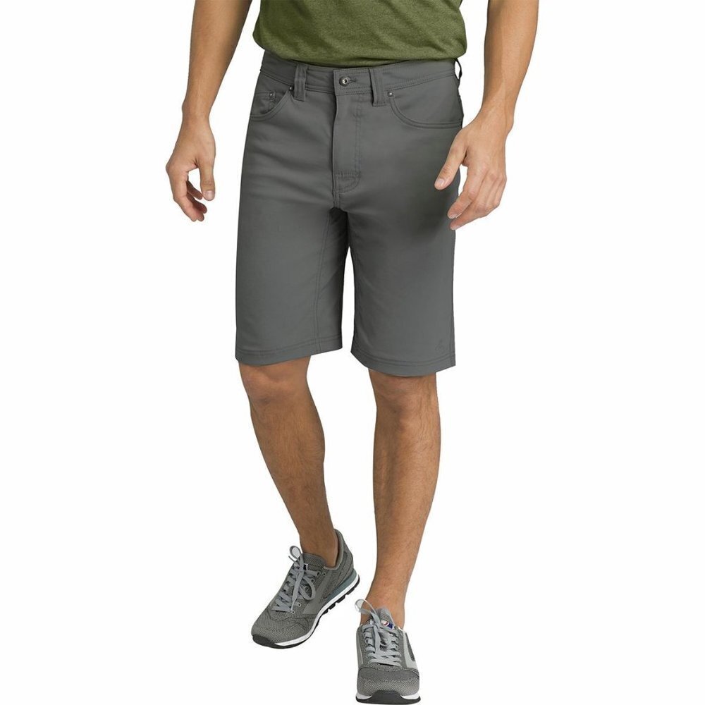 prAna Brion Short 9" Inseam Charcoal